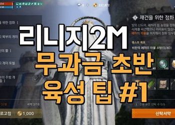 리니지2M-무과금-초반-육성-팁-1