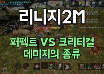 리니지2M-퍼펙트-vs-크리티컬-데미지의-종류