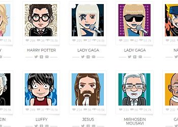 프로필 사진 만화 캐릭터로 간단하게 제작하기