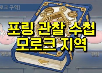 라그나로크 오리진 – 포링 도감 찾기 모로크편 (+위치스샷)