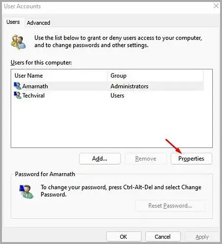 실행 명령으로 Windows 11 계정 이름 변경_3