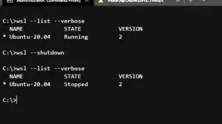 WSL에서 Linux 배포판을 종료하는 방법