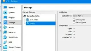 버추얼박스(VirtualBox)의 가상 머신에 ISO를 마운트하는 방법