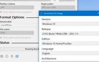 윈도우10의 구버전 ISO 파일을 다운로드하는 방법