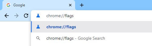 크롬://flags
