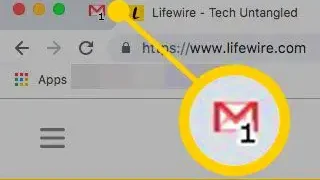 브라우저에서 지메일(Gmail) 읽지 않은 메일 숫자 표시하는 방법