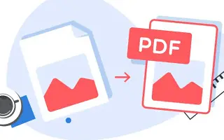 윈도우에서 PNG 파일을 PDF로 변환하는 방법