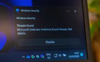 윈도우11에서 보안 프로그램을 재설정하는 방법