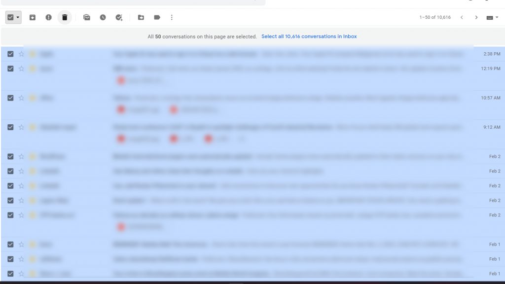 Как да изтриете имейли от Gmail на iPhone