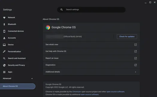 Chromebook tiếp tục ngắt kết nối khỏi Wi-Fi