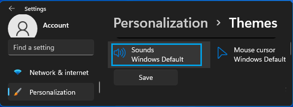 خيارات إعدادات الصوت في Windows
