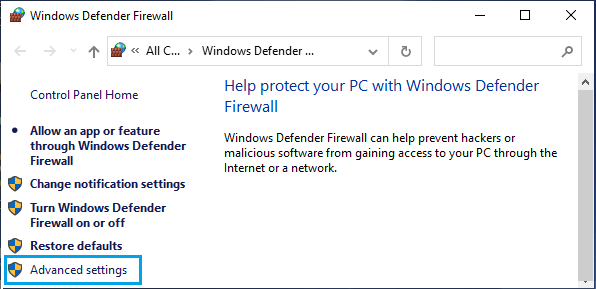 Sie Benötigen Eine Neue App Zum öffnen Von Windows Defender So blockieren Sie eine App oder ein Programm in der Windows-Firewall