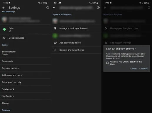 Chrome-Passwort zum Speichern wird Android nicht angezeigt