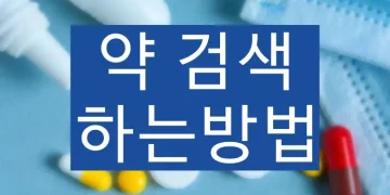 약 검색 방법, 의약품 검색 사이트 (알약 모양, 색상으로 약 이름 찾기)