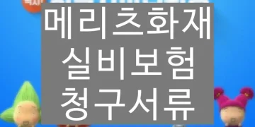 메리츠화재 실비보험(청구서류, 청구방법) 총정리