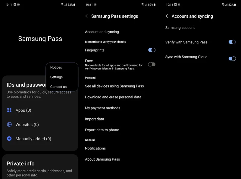  Samsung Pass Tiprelay