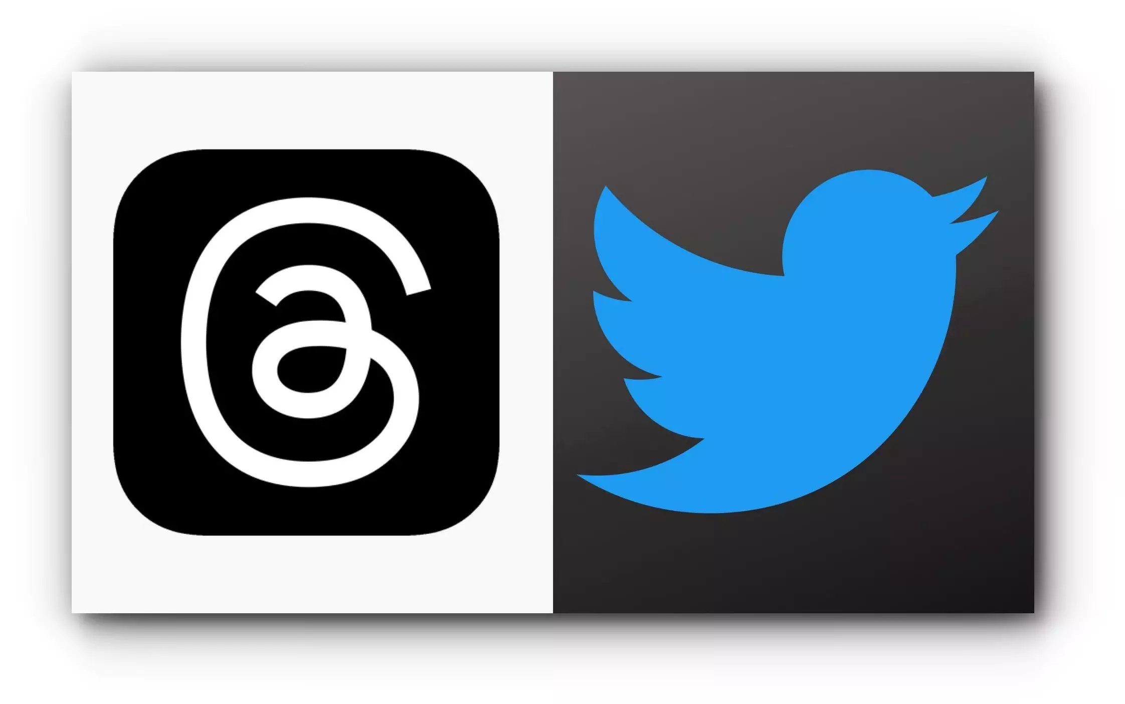 Thread- und Twitter-Logos
