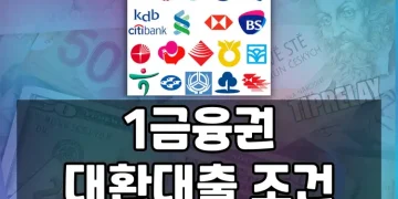 1금융권 대환대출 조건 및 가능한 방법과 유의사항 (저금리 갈아타기)