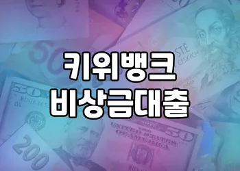 키위뱅크 비상금대출 | 누구나 쉽고 편리하게 이용할 수 있는 신용대출